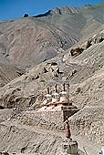 Ladakh - chrtens at Lamayuru gompa 